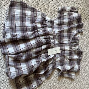 NWT Rylee + Cru flannel dress